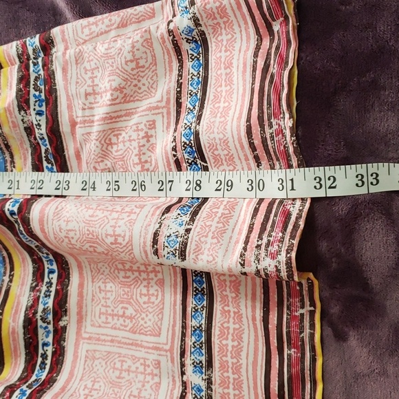 Roxy. Pink Multi-Colored Sundress; Front Zipper; Pleated Bodice. Size M. EUC - Picture 9 of 14